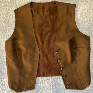 Tailored Wool Vest